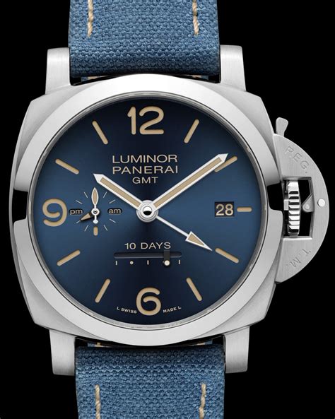 panerai luminor gmt watch|panerai luminor 1950 10 days.